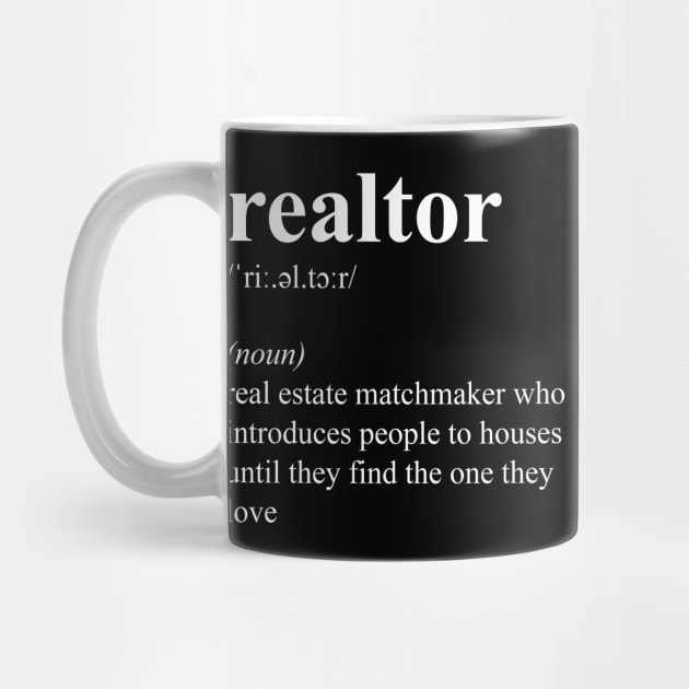 Funny Realtor Real Estate Agent Job Description by JustCreativity